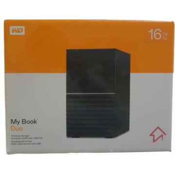   Western Digital My Book Duo 16TB USB 3.0 (WDBFBE0160JBK-EESN)