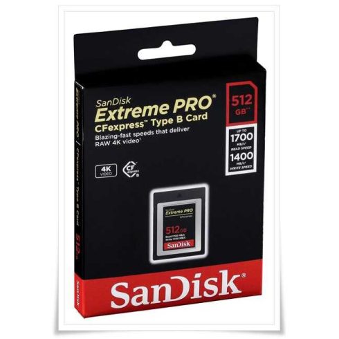 SanDisk CF Express Type 2 512GB Extreme Pro SDCFE-512G-GN4NN